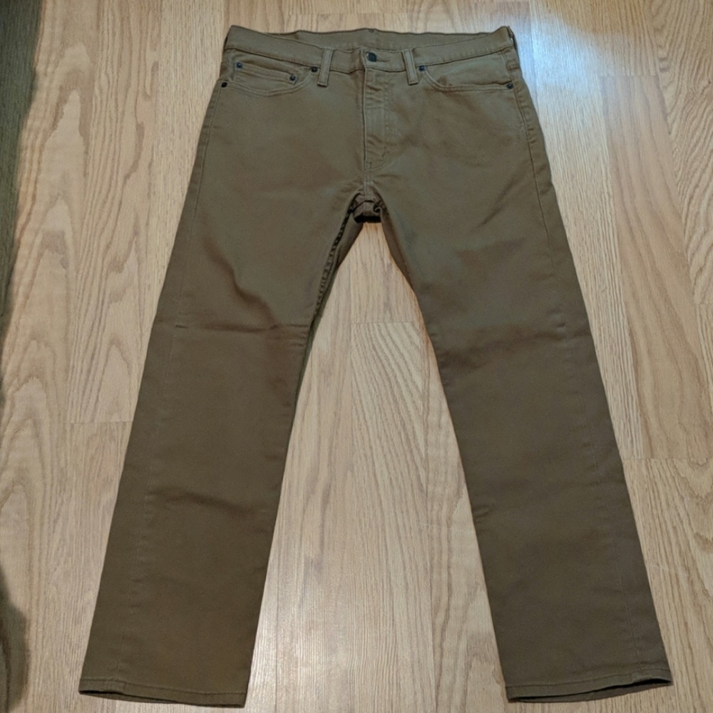 Levi's 513 khakis 34-30